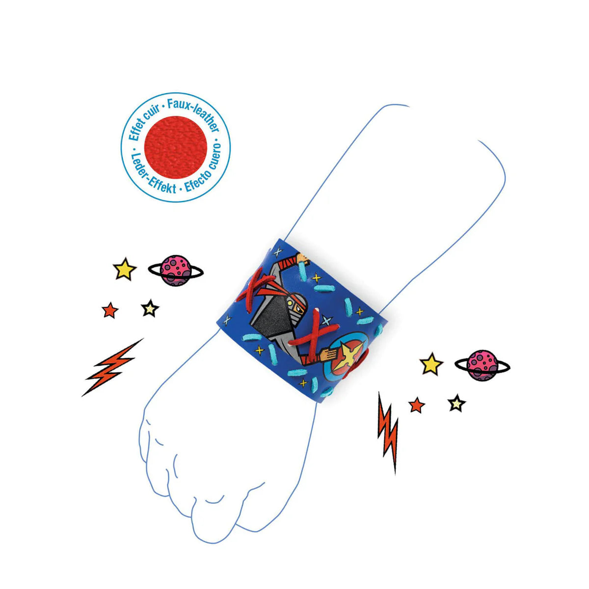 Do It Yourself Superhero Bracelets