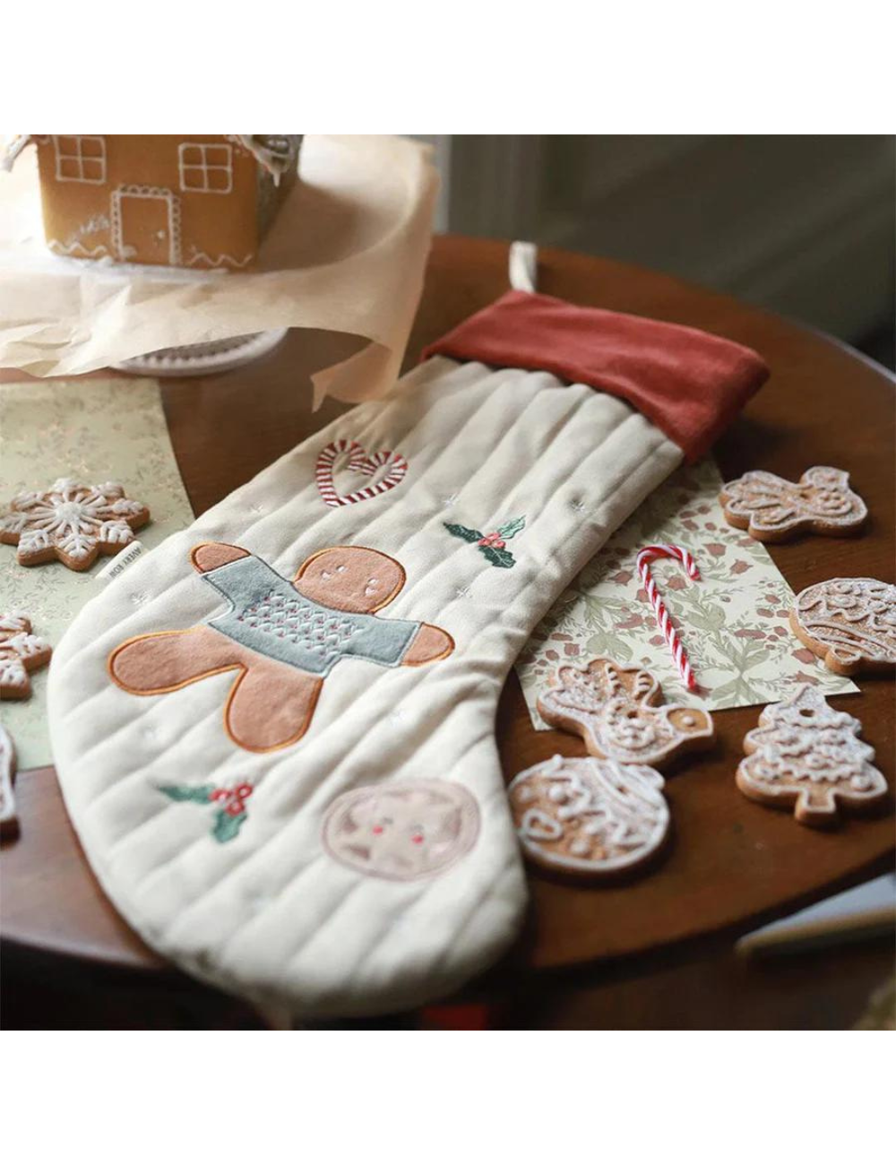 Christmas Stocking Gingerbread Man