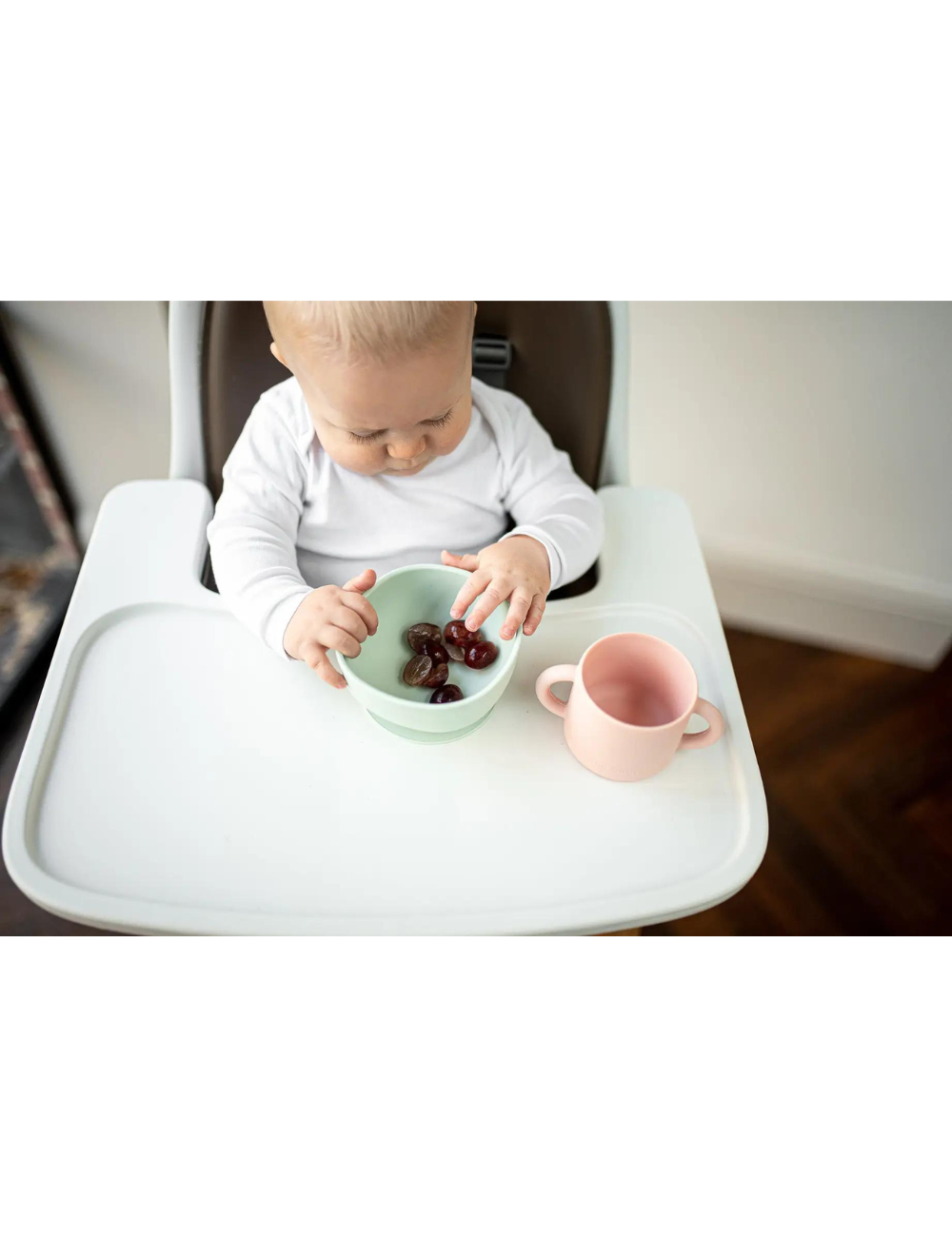 2 Pack Double Handed Silicone Cups