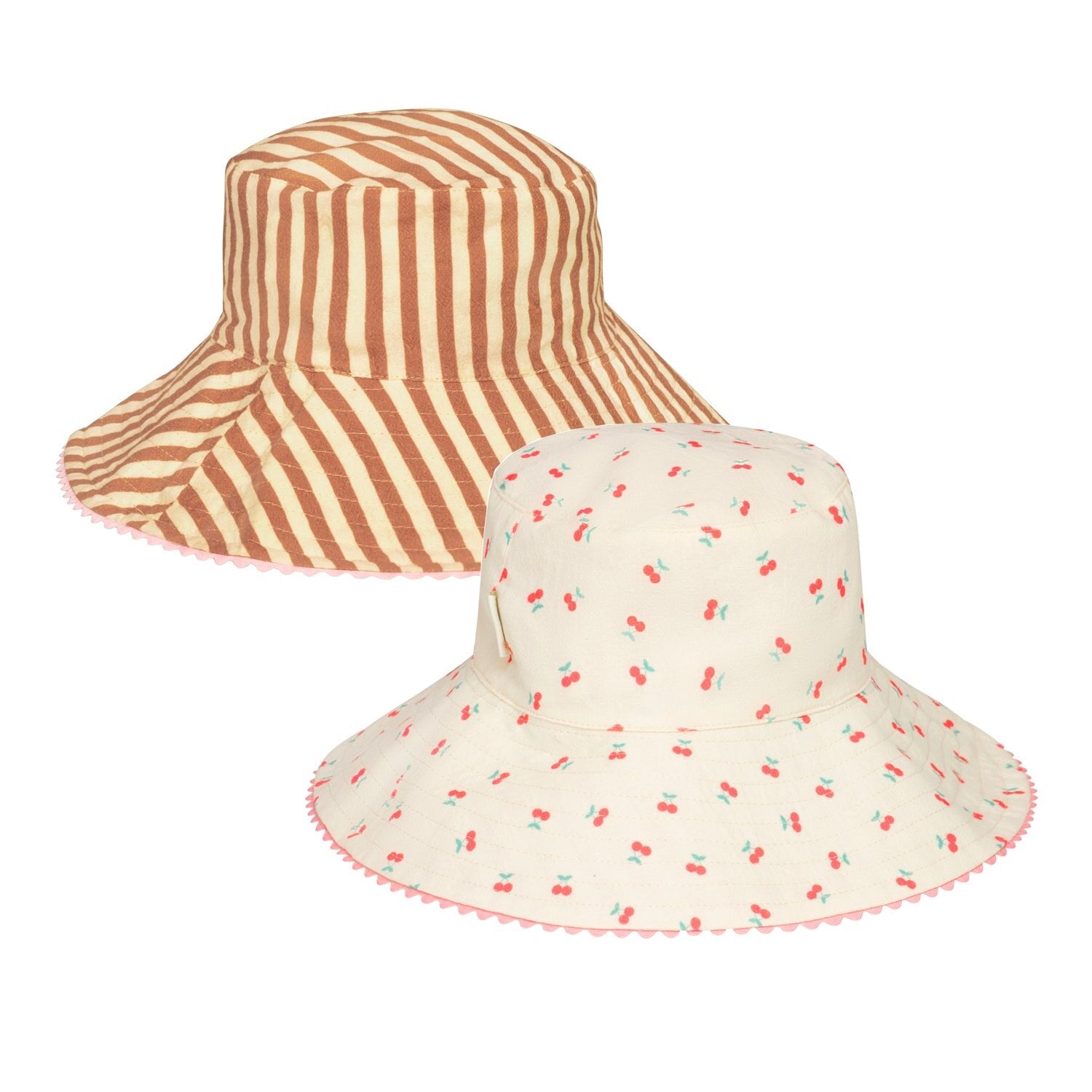 Very Cherry Reversible Sun Hat 3-6 Years