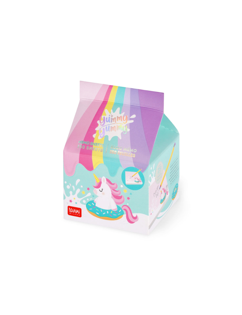 Legami Yummy Yummy - Memo Pad - Unicorn