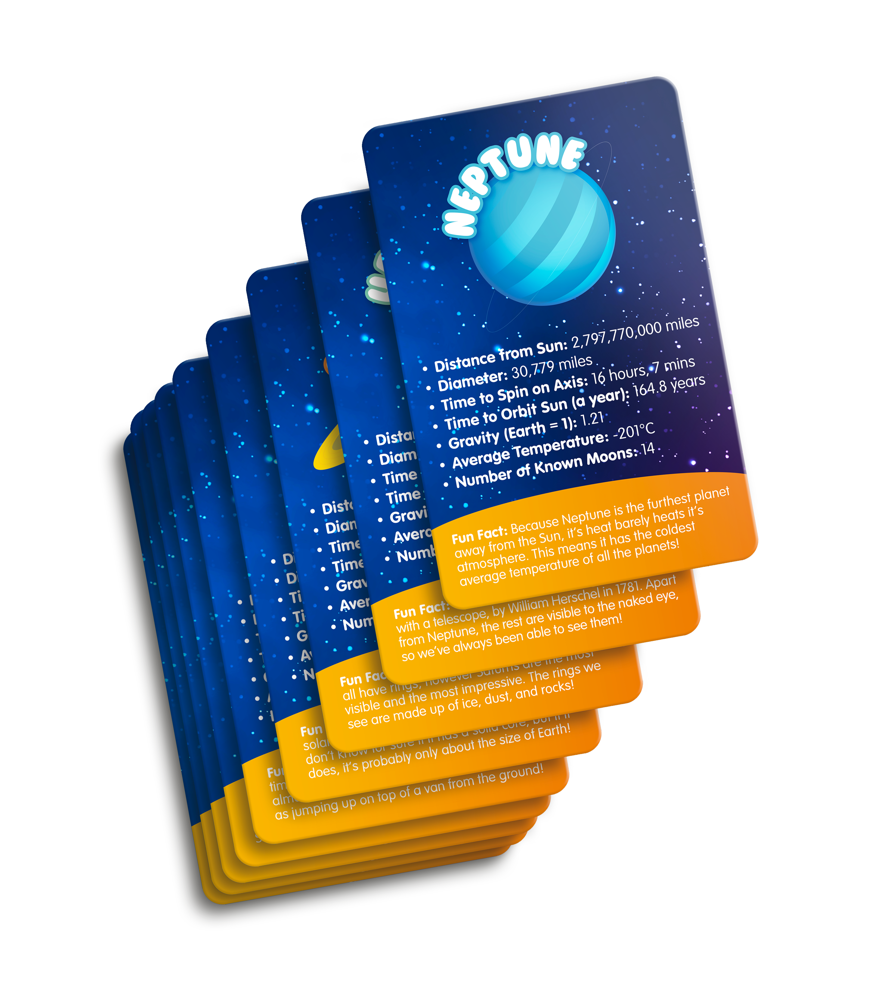 Zimpli Solar System Baff Bombz - Kids Educational Bath Toy