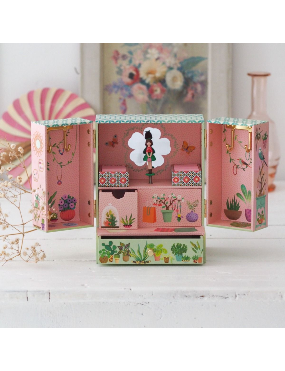 Djeco Music Box, Secret Garden Musical Jewellery Box