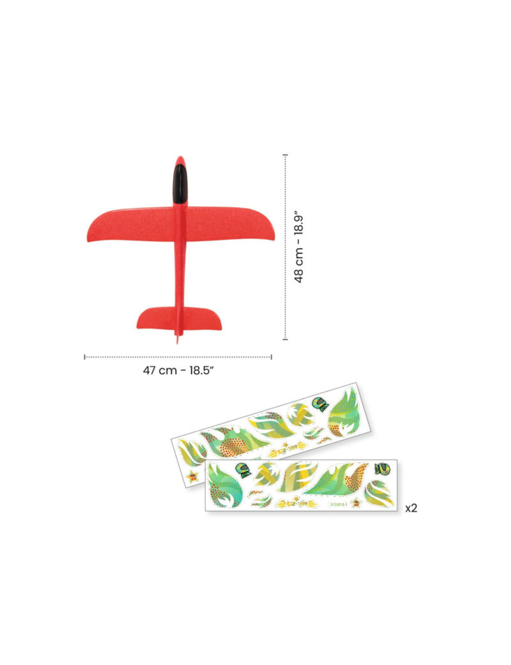 Djeco Glider Fire Plane