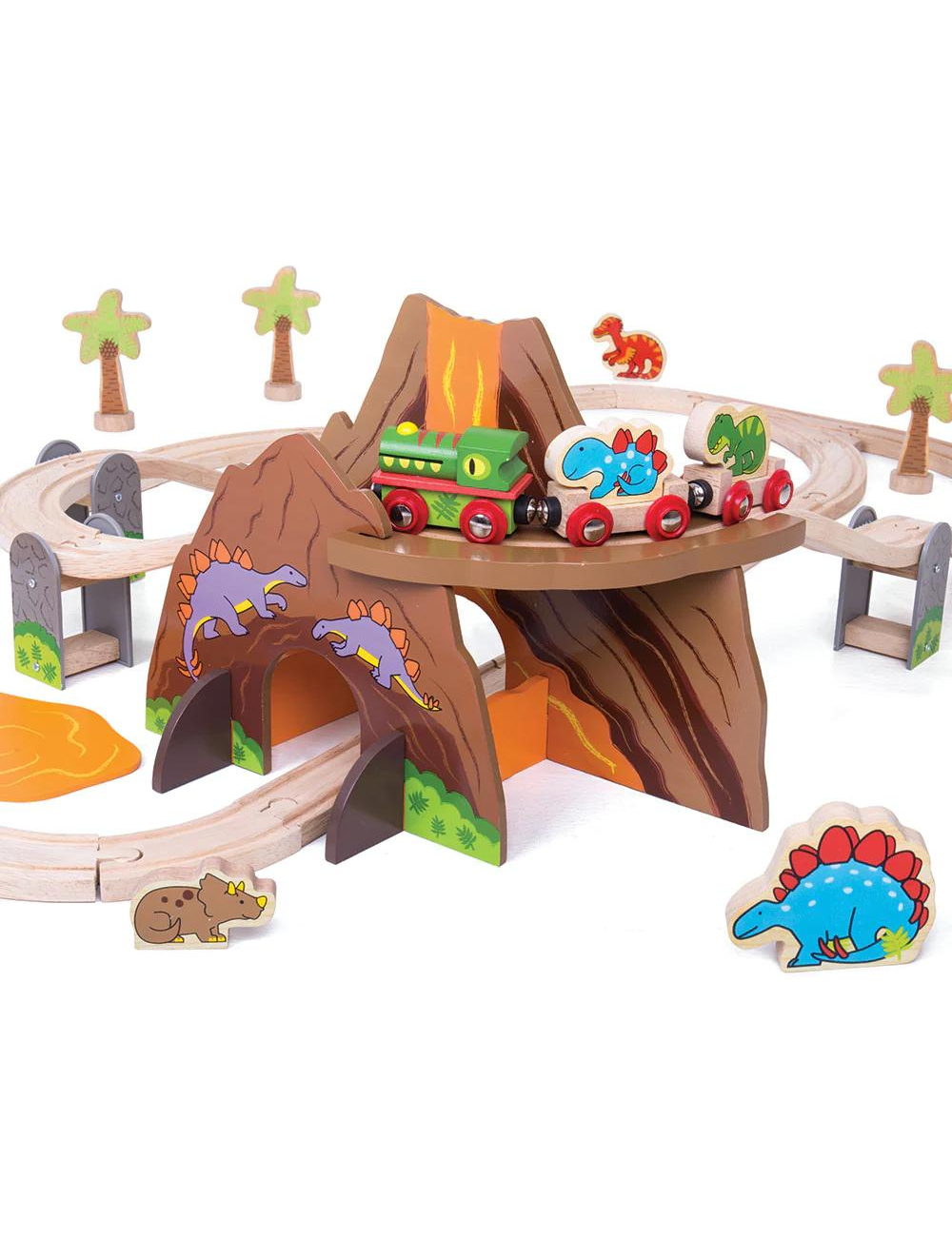 Dinosaur Railway Set