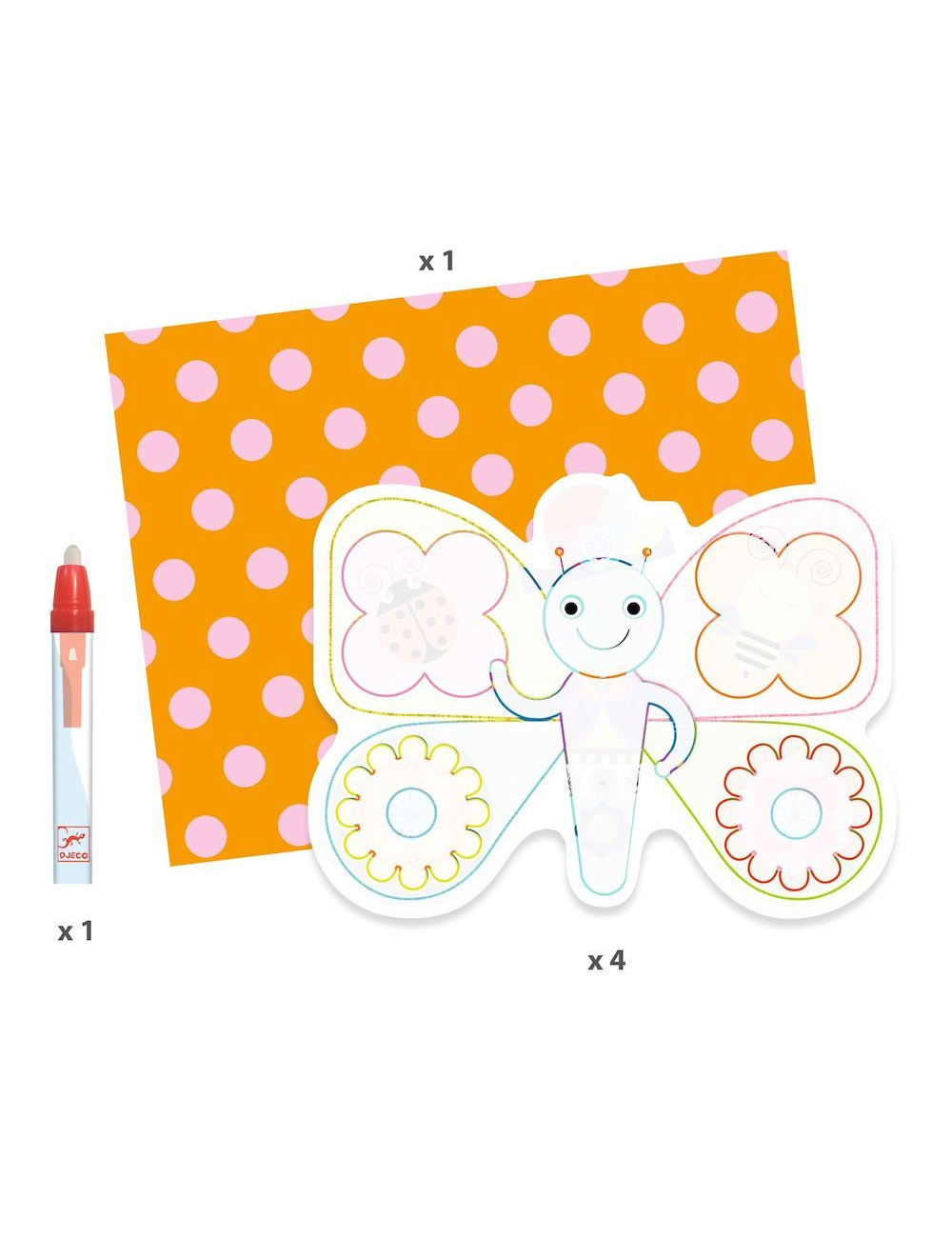 Djeco Magic Colouring - Animals