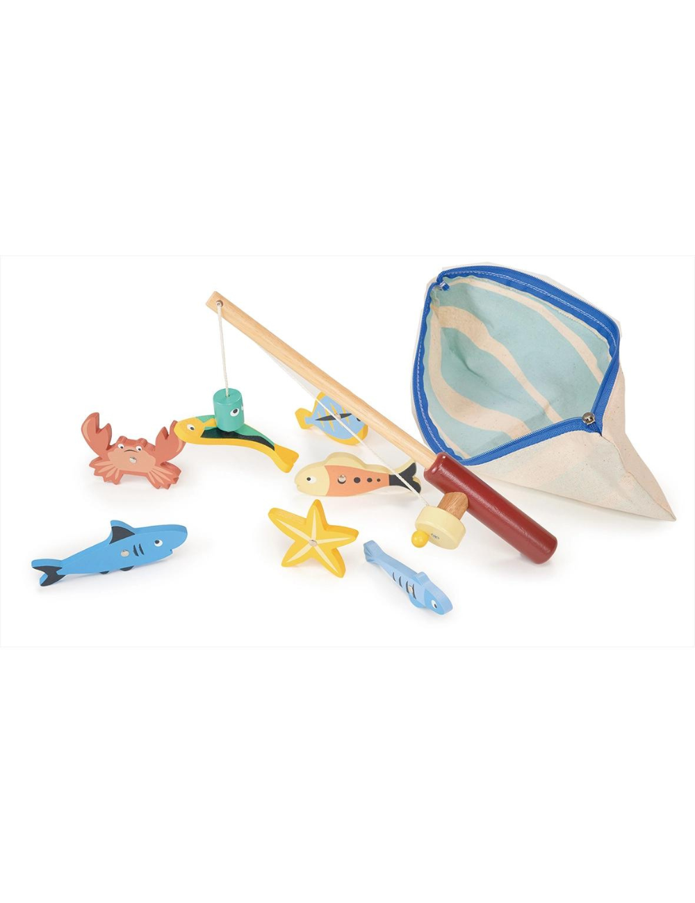 Wooden Toy Fishing game For Kids