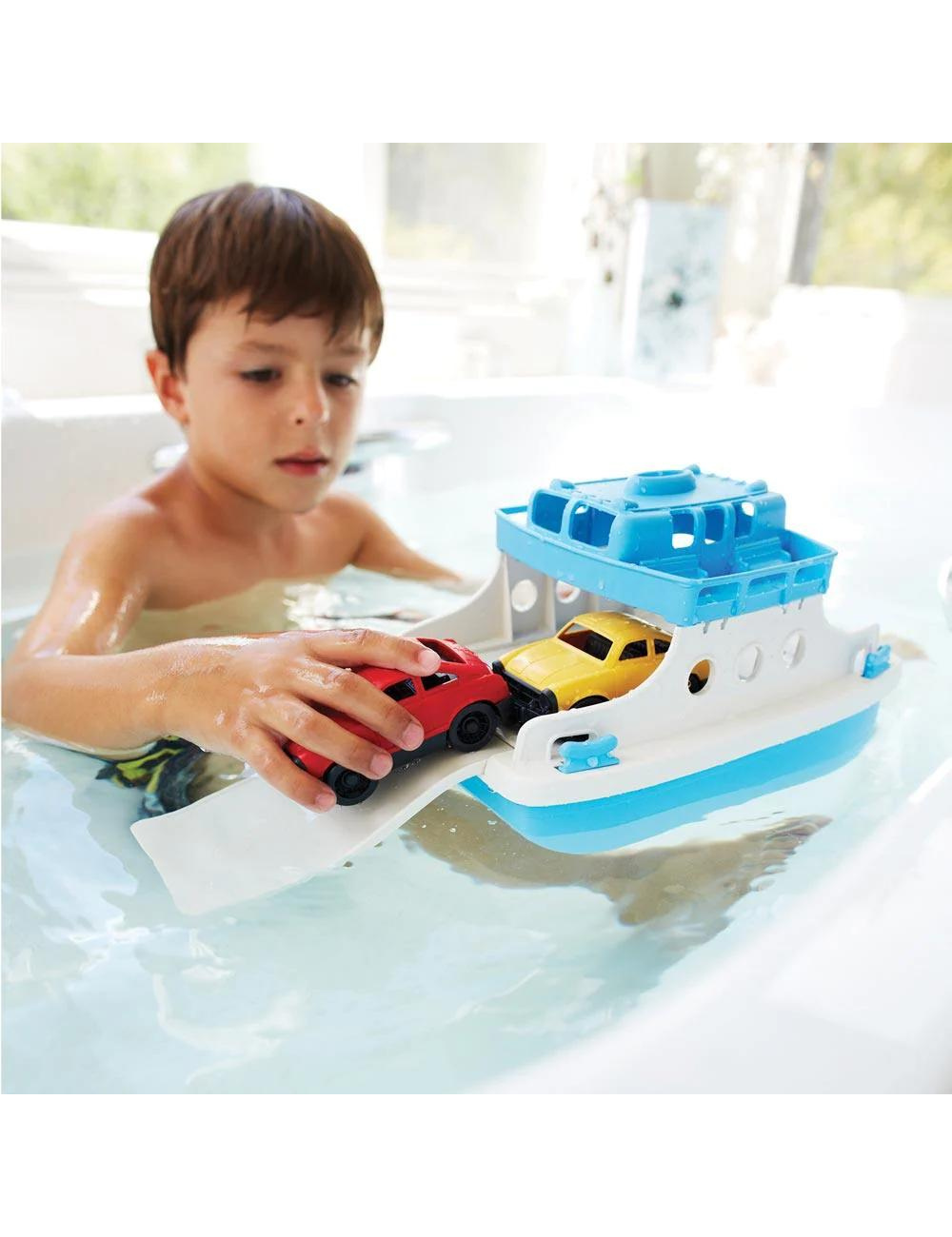 Ferry Boat With Cars
