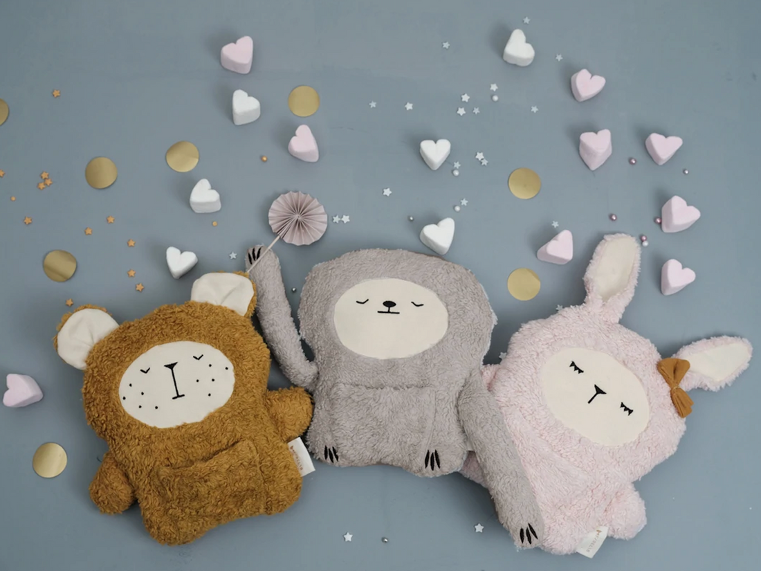 Soft Fabbie Bear in Ochre Toy