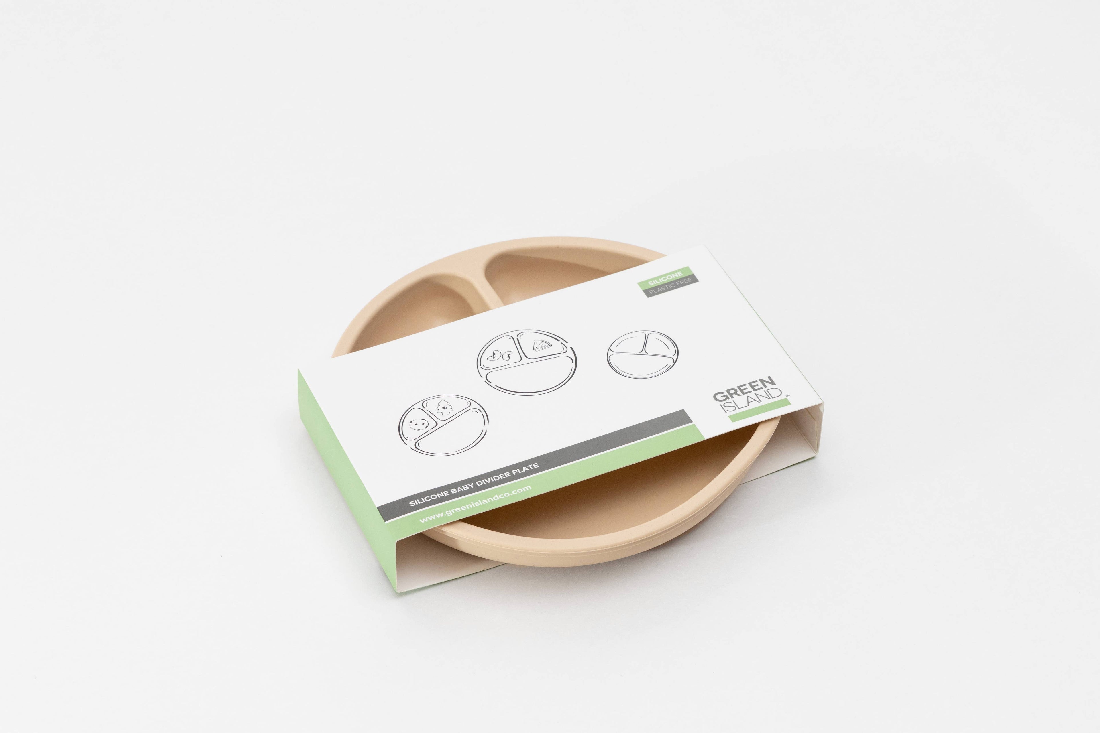 Baby Divider Plate: Mulberry
