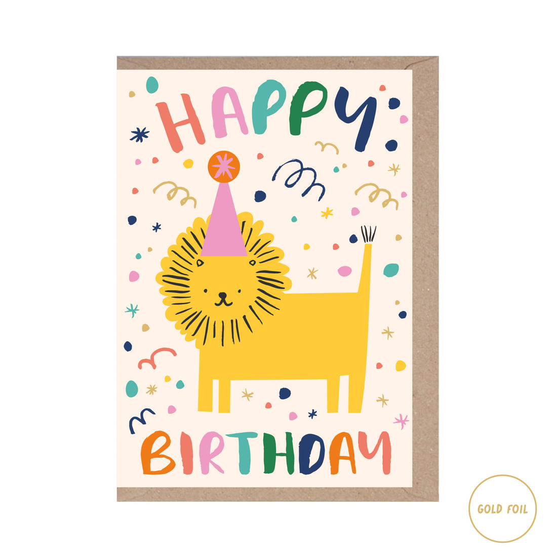 Tiger Happy Birthday Card - Animal - Kids - Children&
