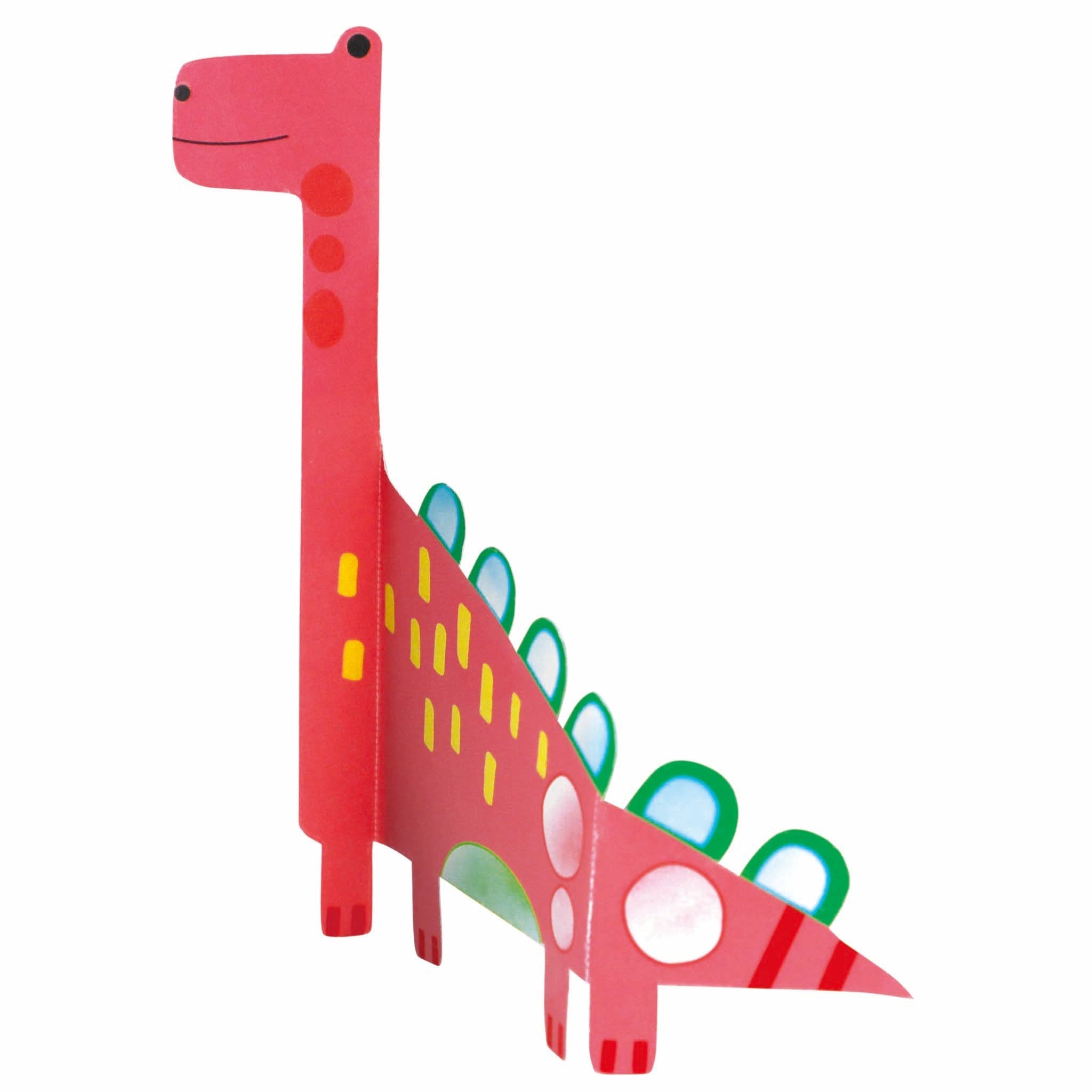 Watercolour Painting & Origami Dino