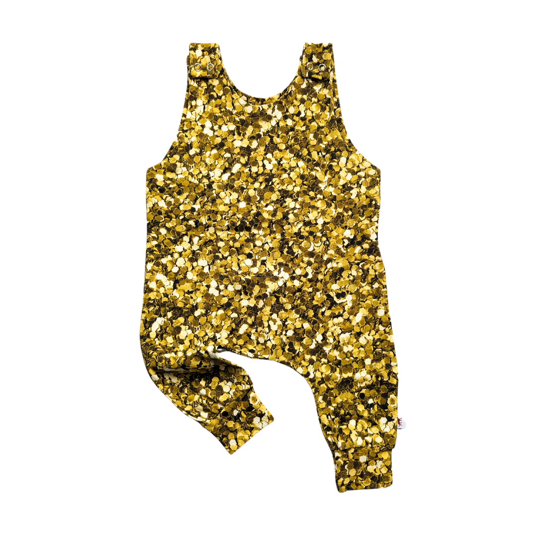 Gold Glitter - Romper