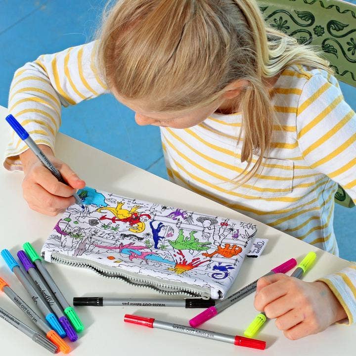 Kids Craft Kit - Dinosaur Pencil Case