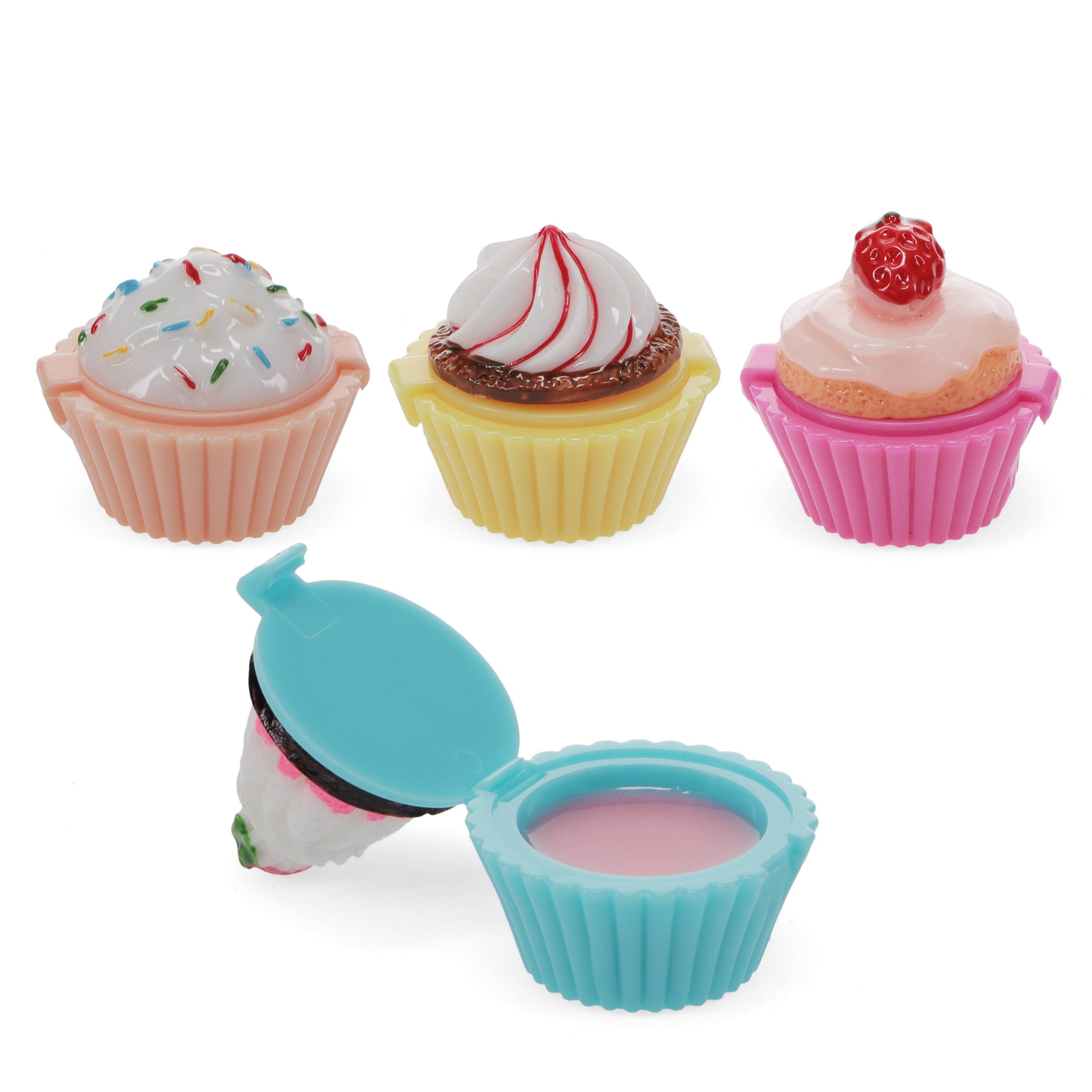 Mini berry scented lip gloss (assorted) - Cupcake