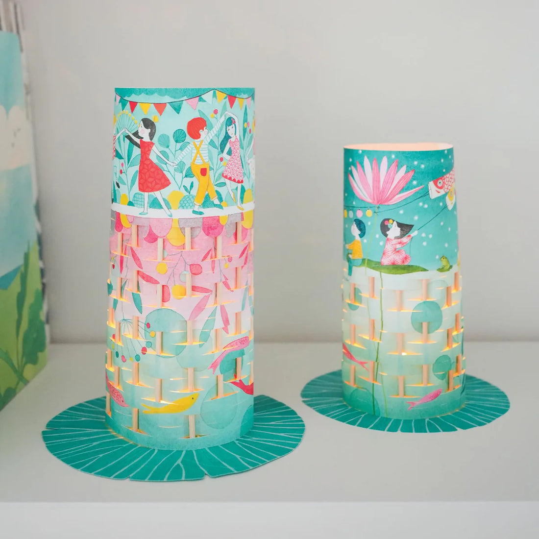 Tealight Holders to Weave