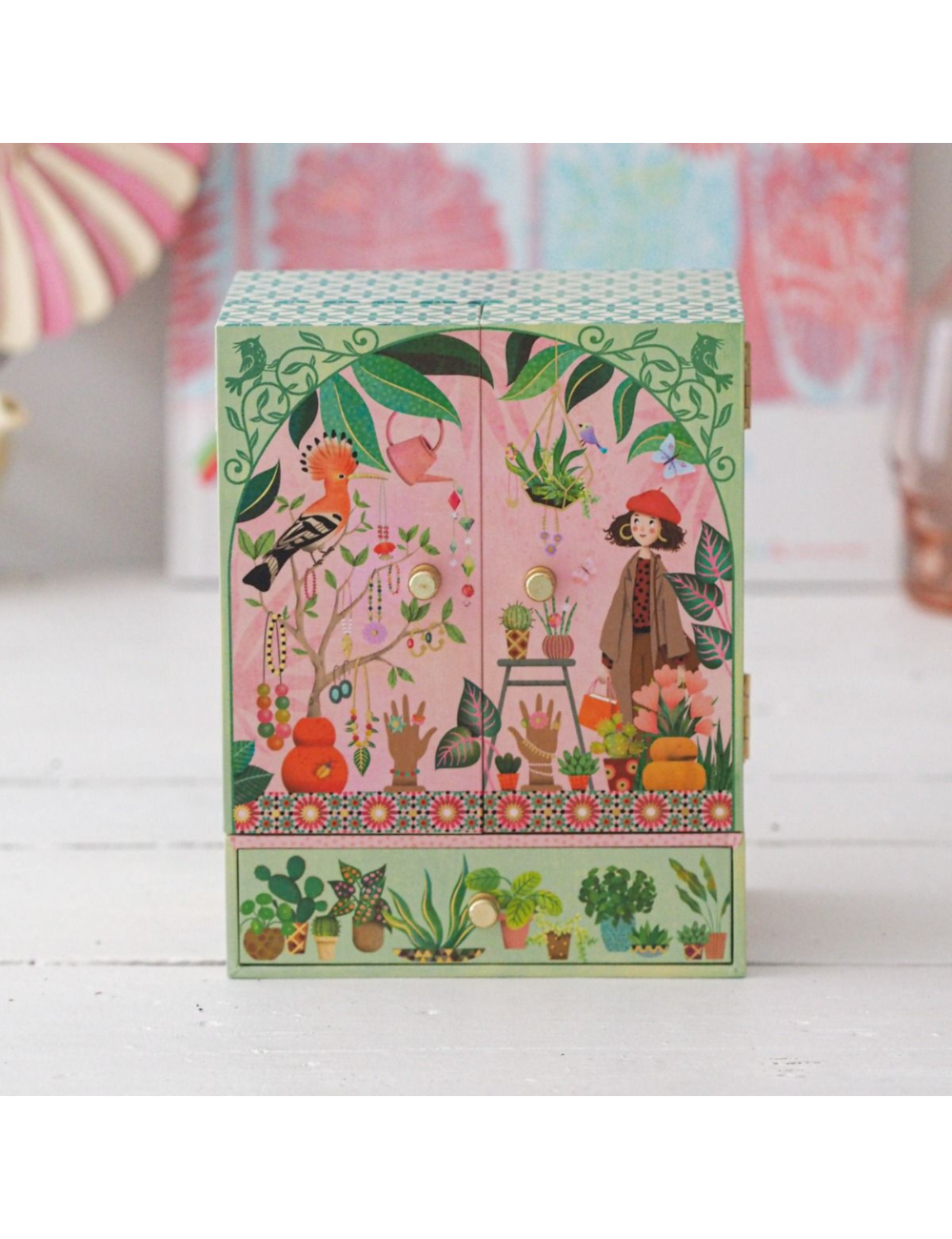Djeco Music Box, Secret Garden Musical Jewellery Box