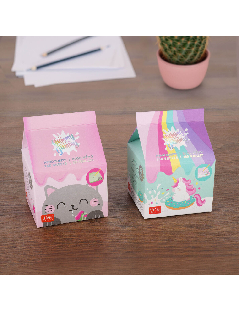 Legami Yummy Yummy - Memo Pad - Unicorn