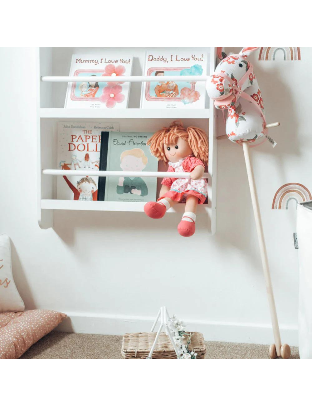 Floral Hobby Horse