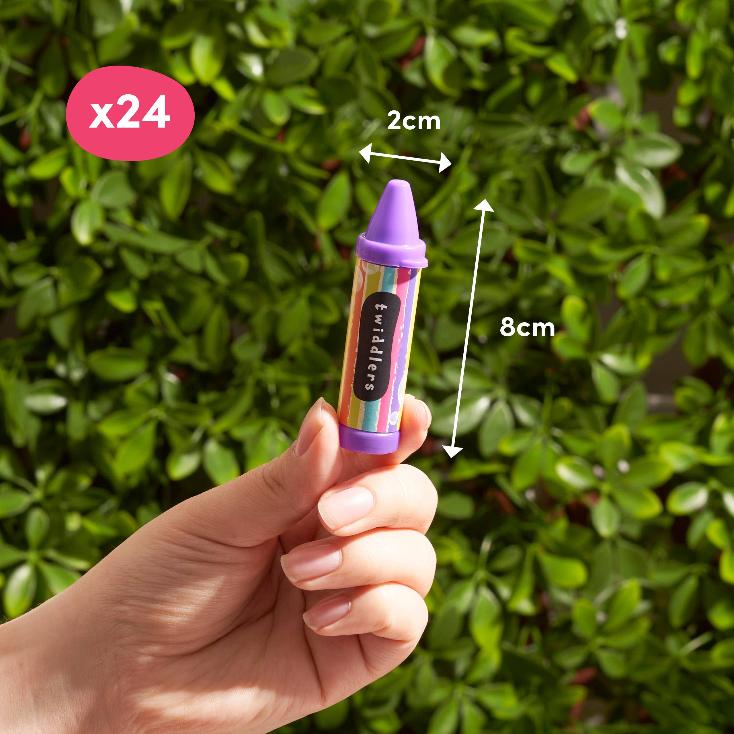 Bubble Wands, Crayon Shaped