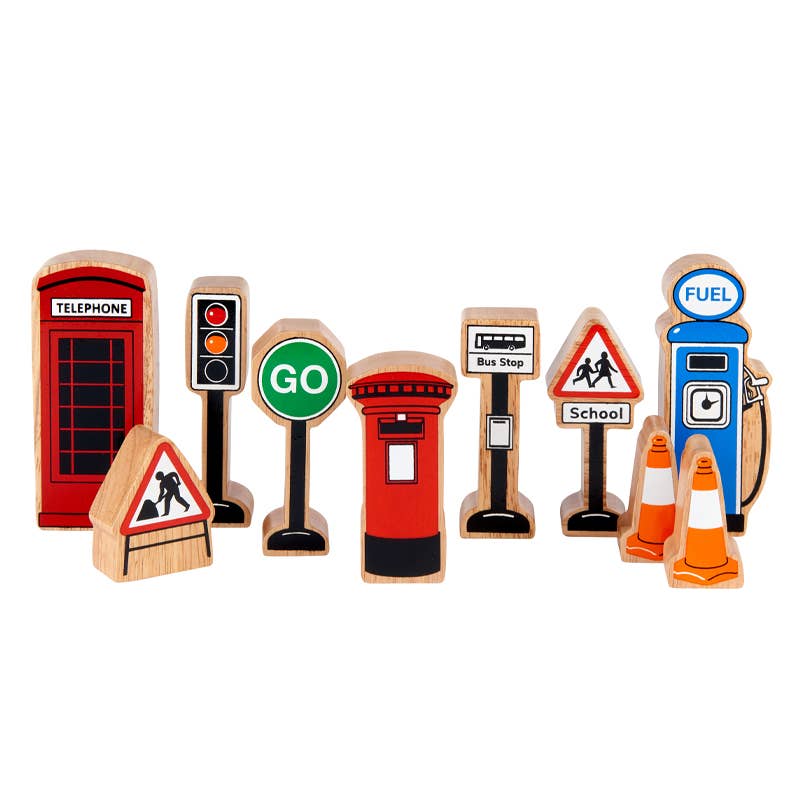 Town Playset - Handmade Fair Trade Wooden Kids Toy