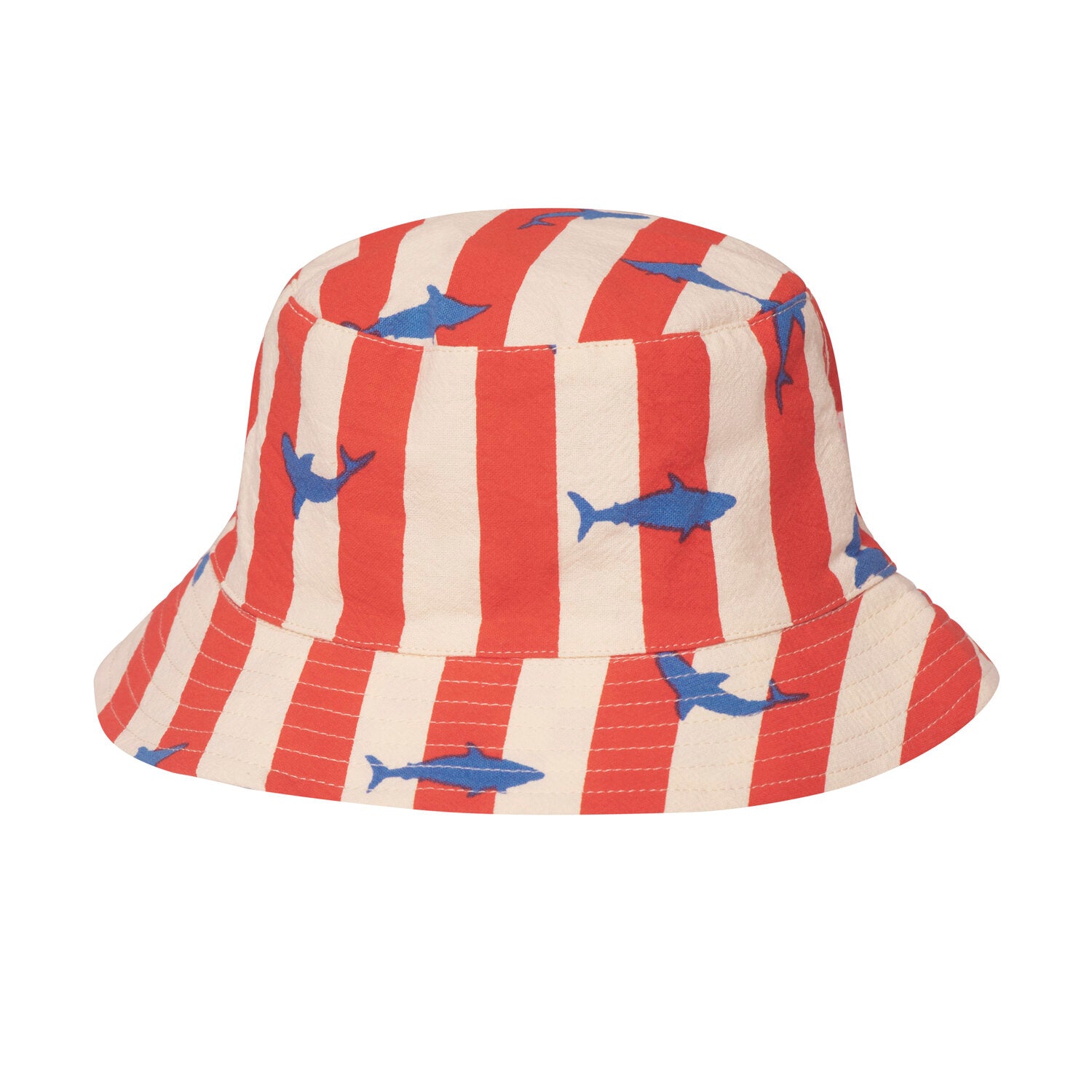 Shark Reversible Bucket Hat 3-6 Years