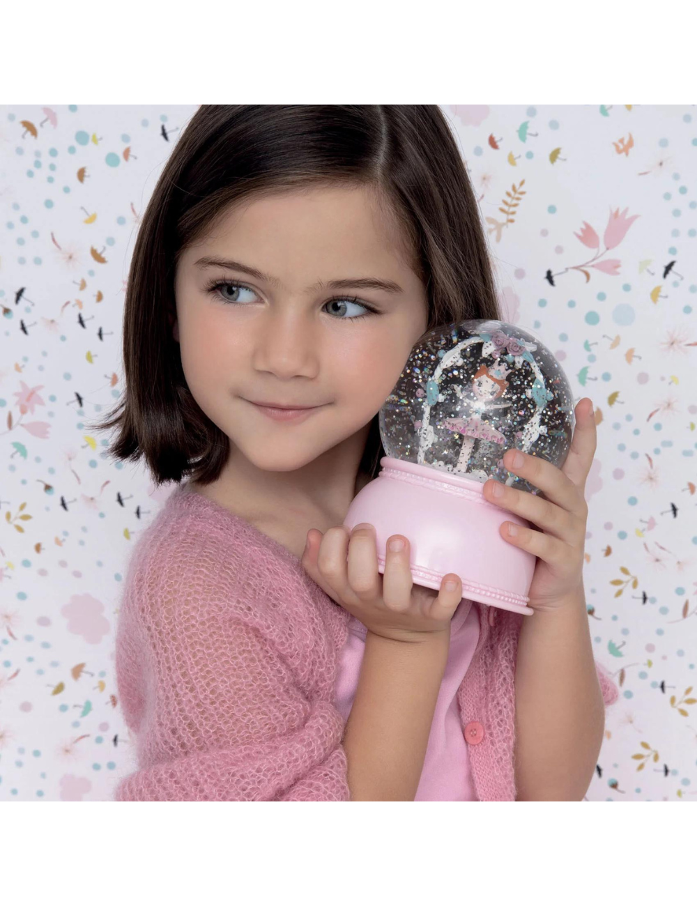 Djeco Ballerina Night Light Snow Globe