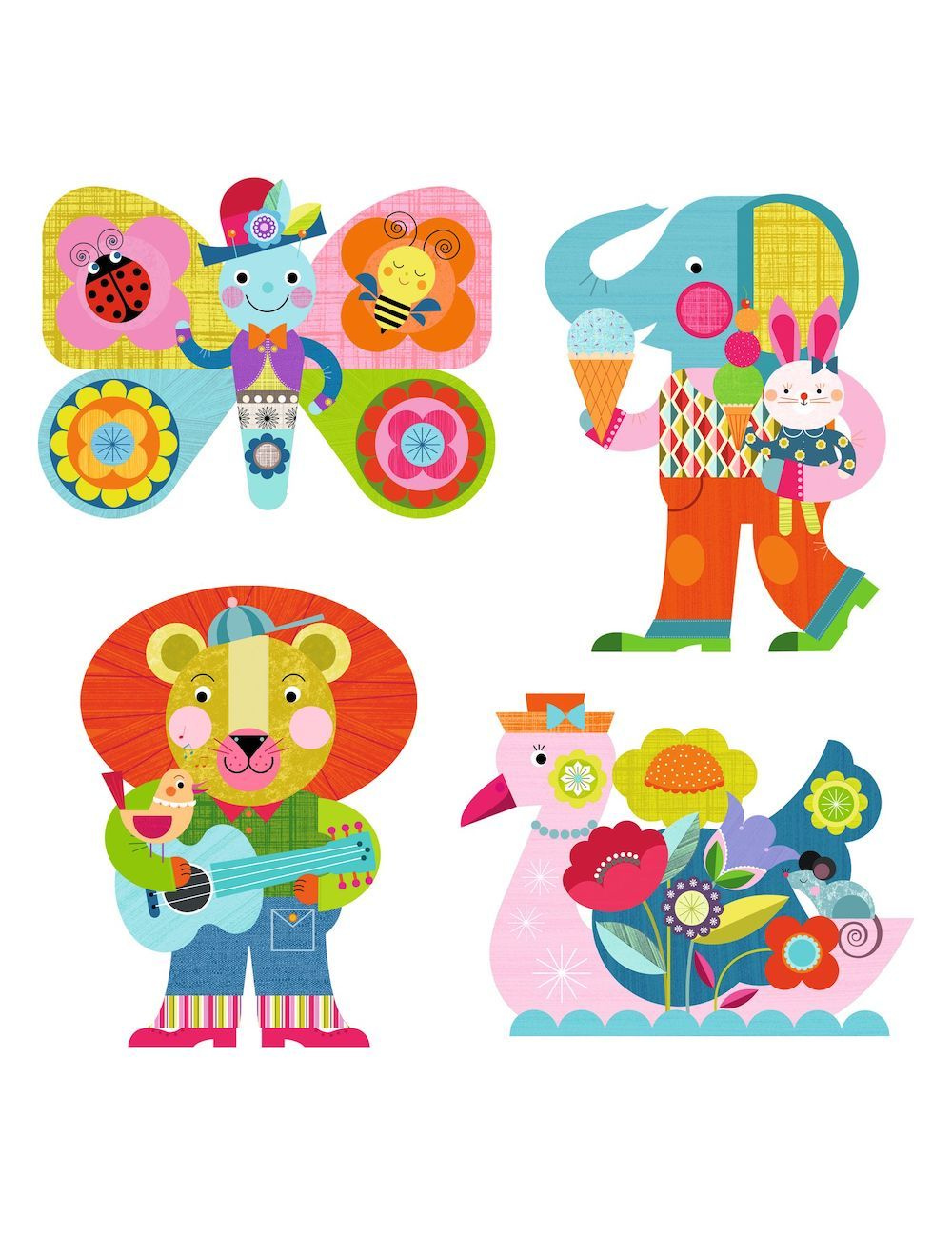 Djeco Magic Colouring - Animals