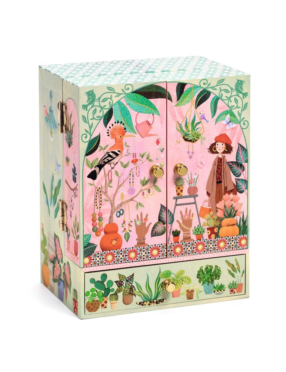 Djeco Music Box, Secret Garden Musical Jewellery Box