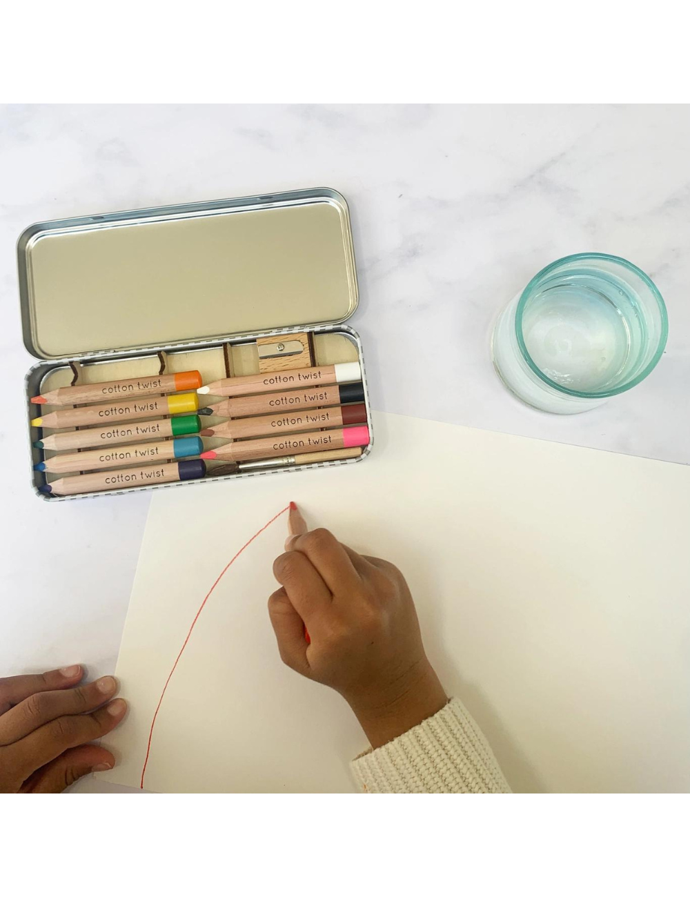 Jumbo Watercolour Pencils Tin