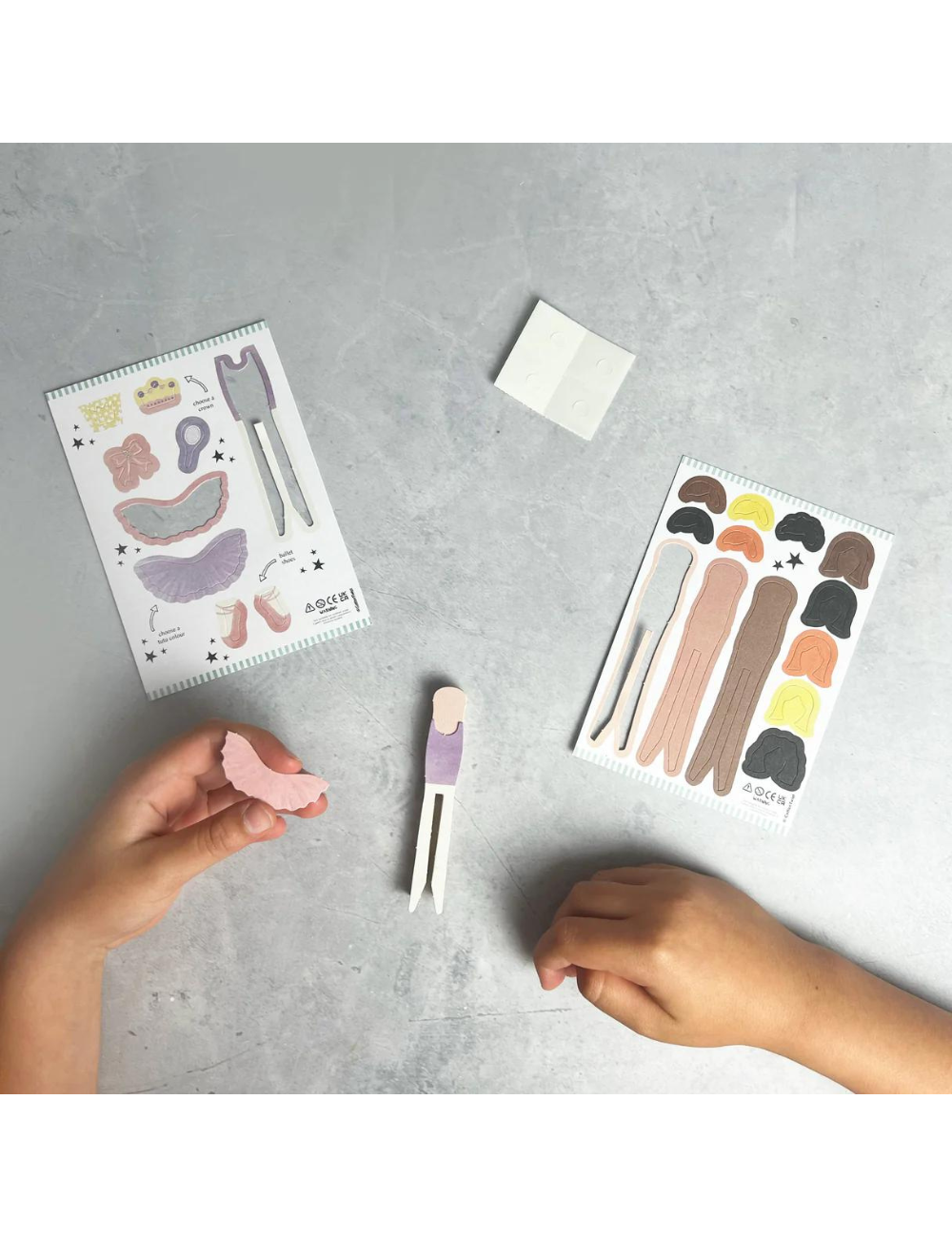Make Your Own Ballerina Peg Doll