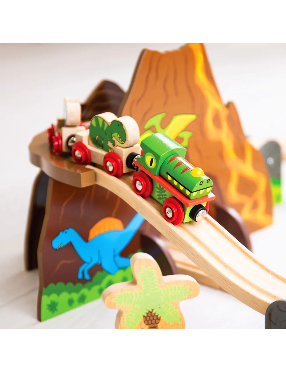 Dinosaur Railway Set