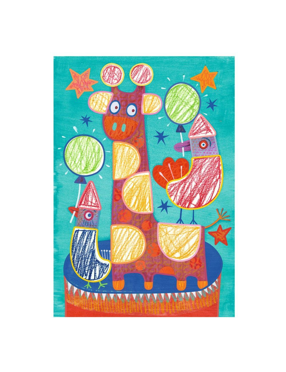 Djeco Tightrope Colouring 18m+