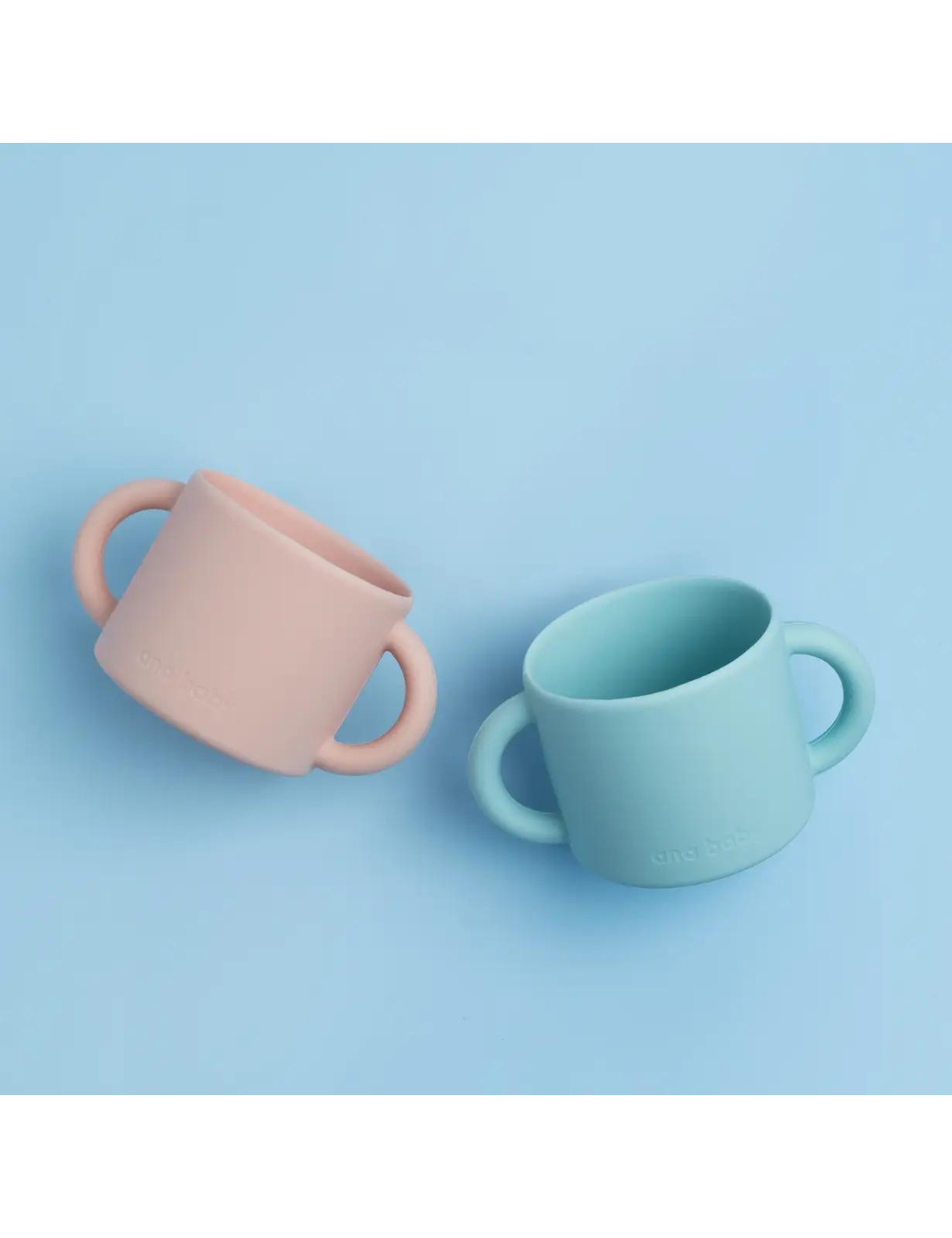 2 Pack Double Handed Silicone Cups