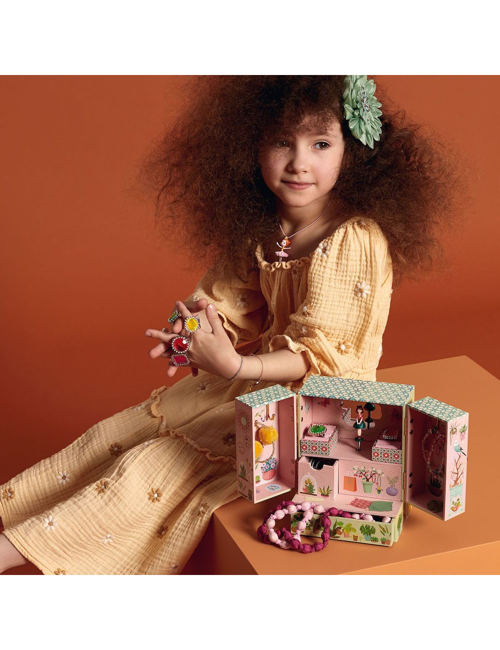 Djeco Music Box, Secret Garden Musical Jewellery Box