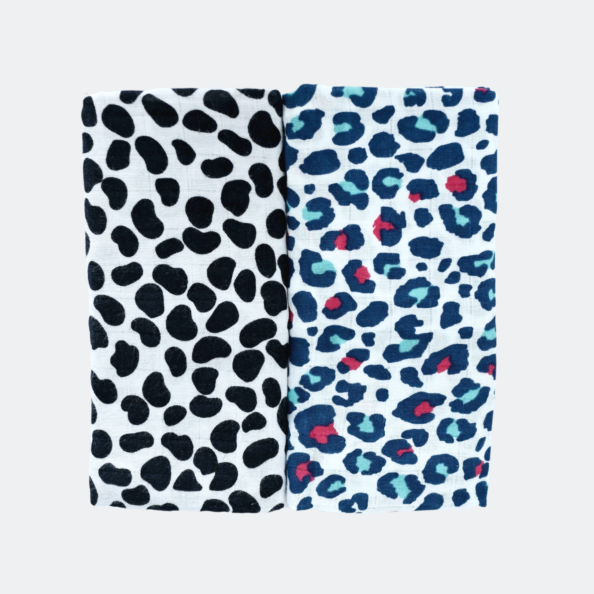 Animal Print Sensory Muslin 2 Pack