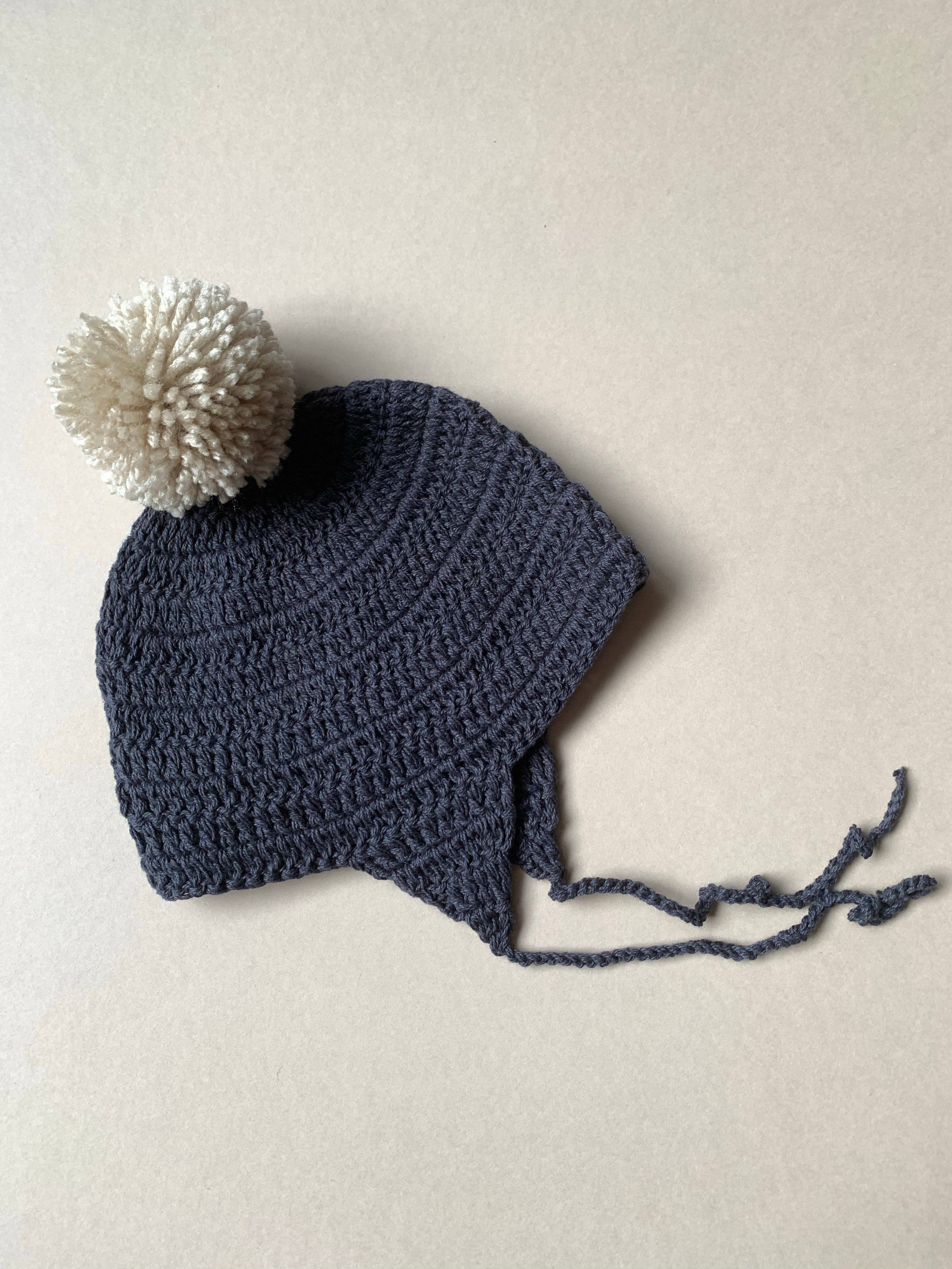 Acorn bonnet: Chalky Pink / Oatmeal
