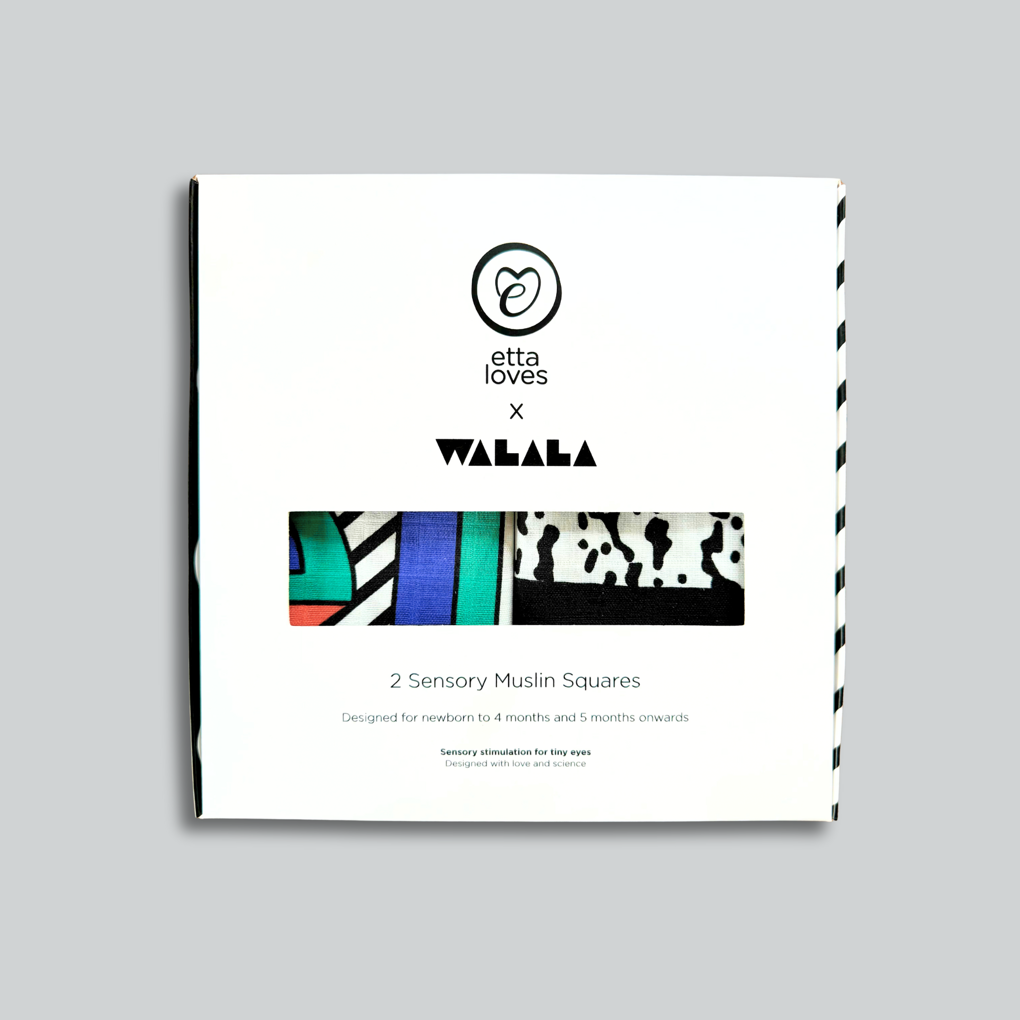 Etta Loves x Walala Studio 2 Pack Muslin Squares