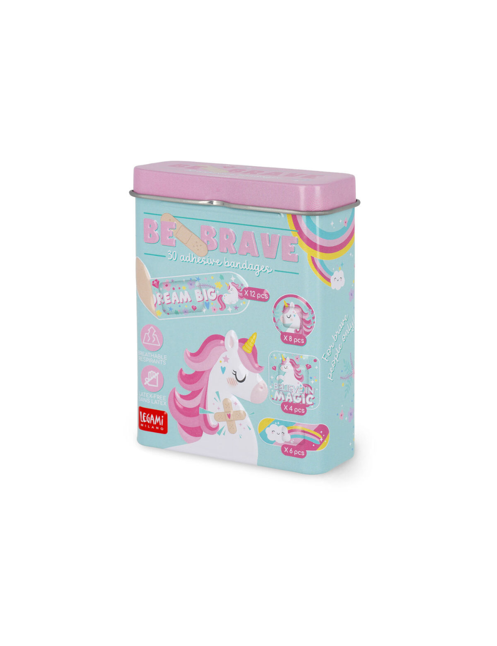 30 Printed Plasters - Unicorn