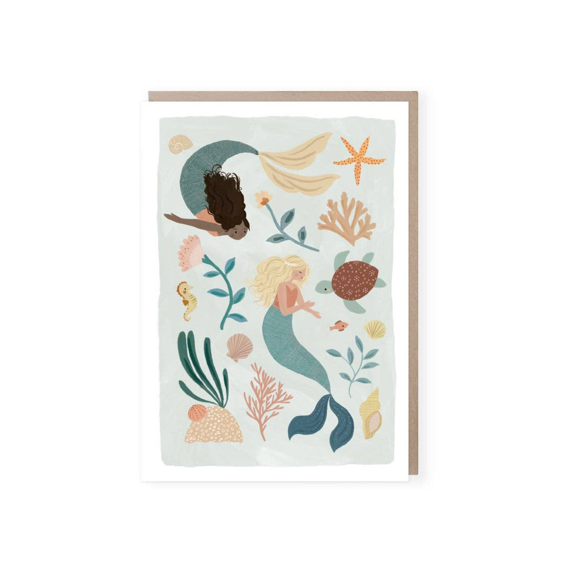 Mermaid Card | Mermaid Birthday Card | Under the Sea