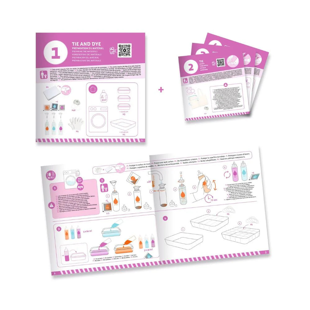 Djeco Do It Yourself Tie Dye Kit