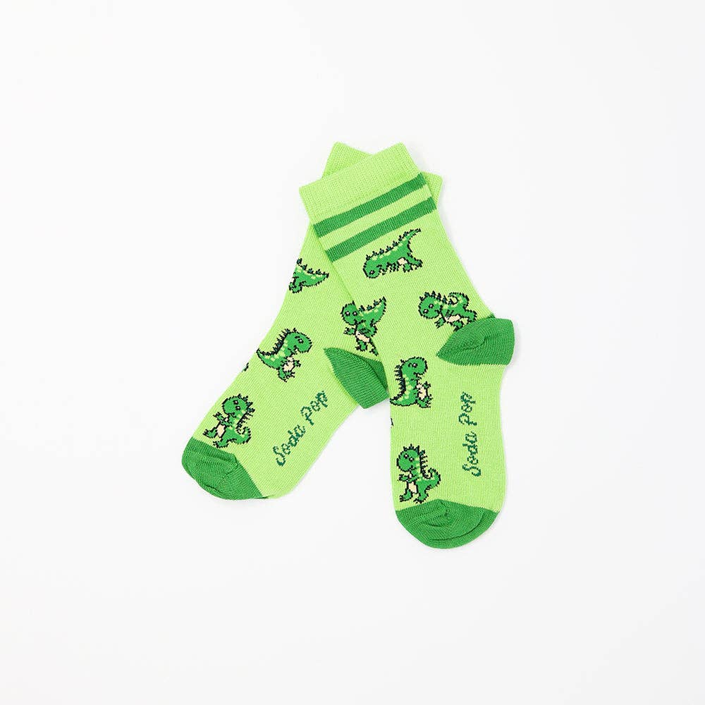 Dinosaur Sporty Kids Socks: 0-12 months