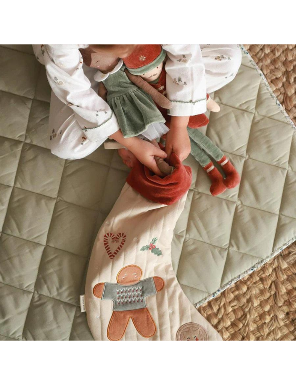 Christmas Stocking Gingerbread Man