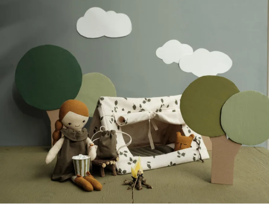 Doll Tent Oak Leaves