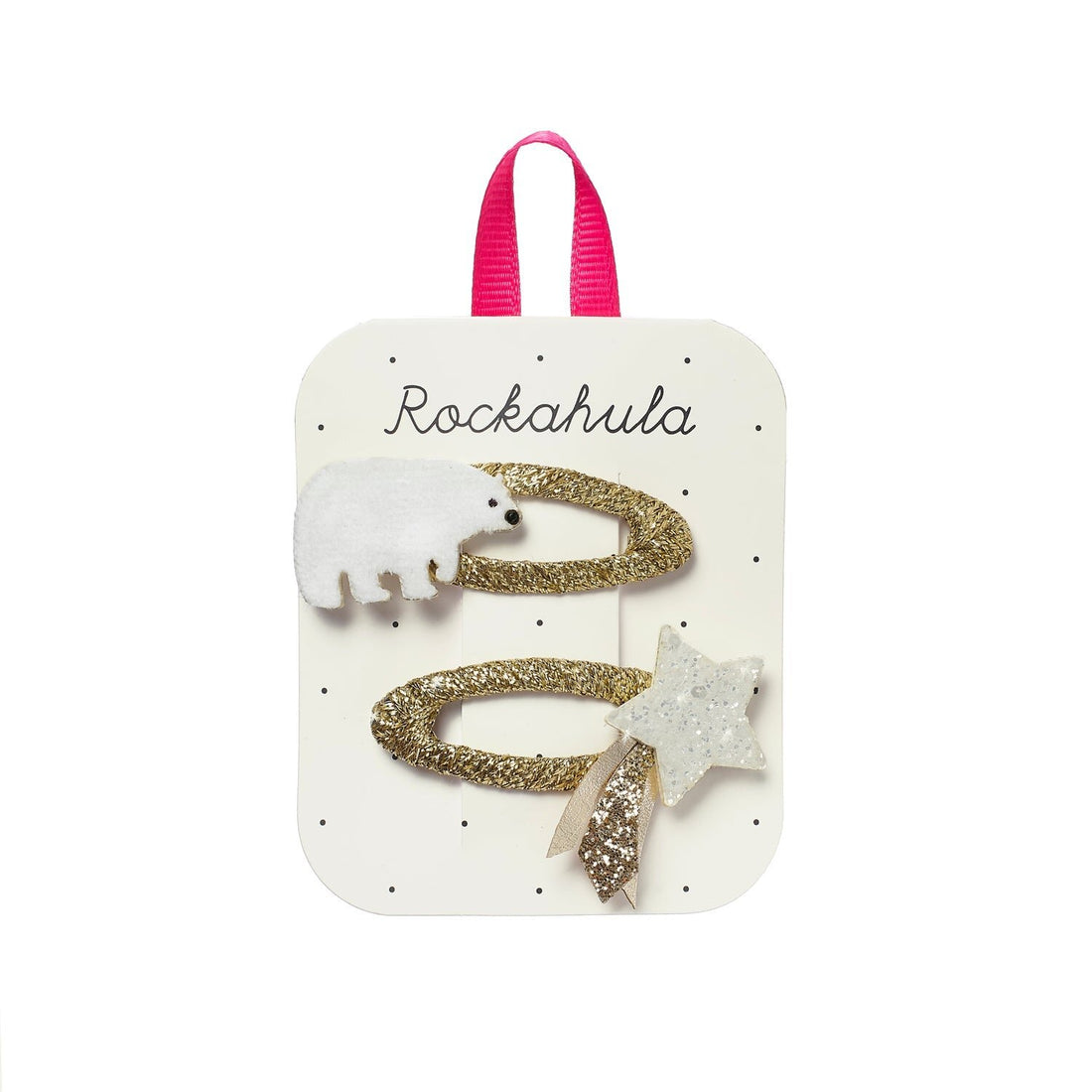 Snowy Polar Bear Clips