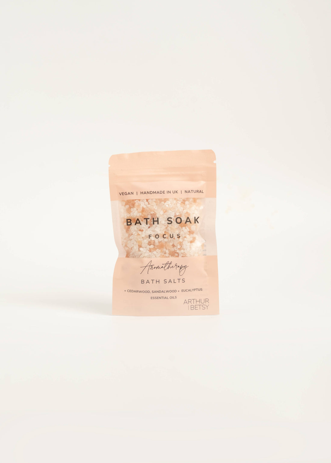 Bath salts pouch, Bath soak, Bath bomb, Bath salt bag: Energise