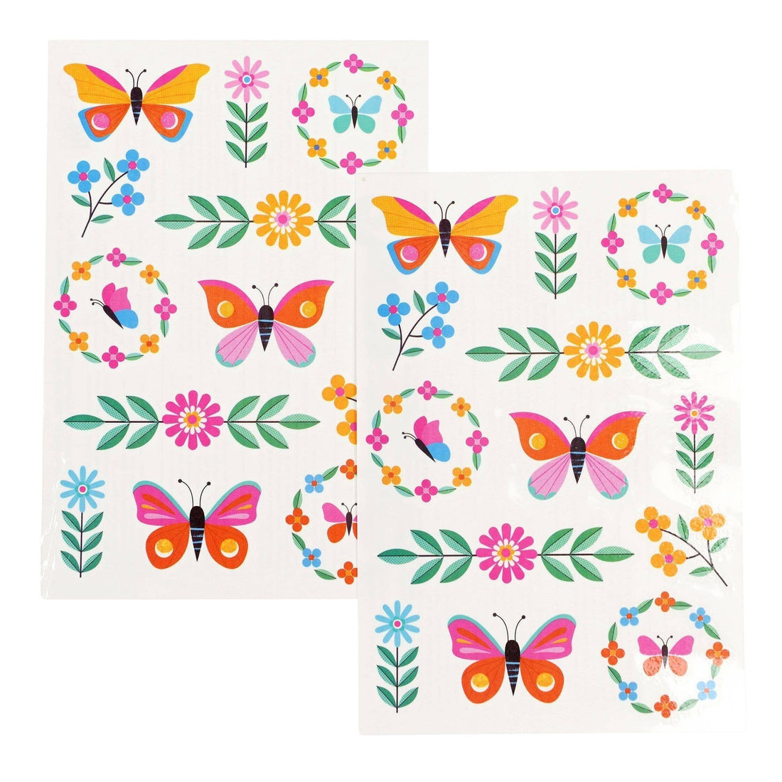 Temporary Tattoos - Floral Flutter