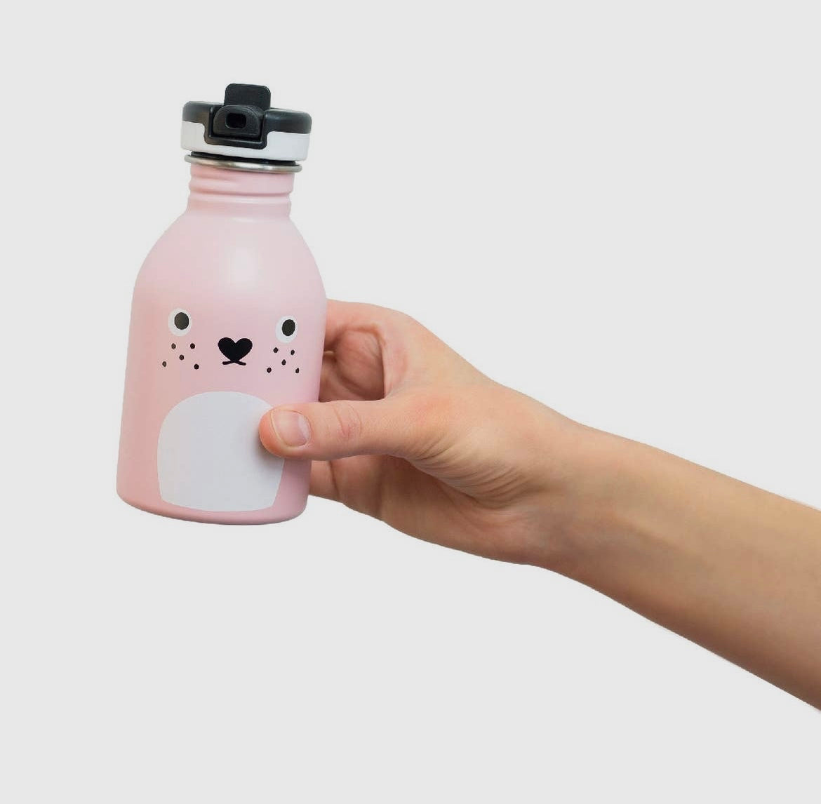 Ricecarrot Pink Water Bottle