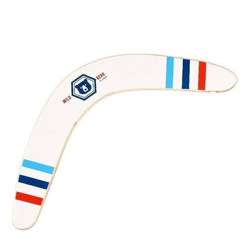 Wooden Boomerang - Wild Bear
