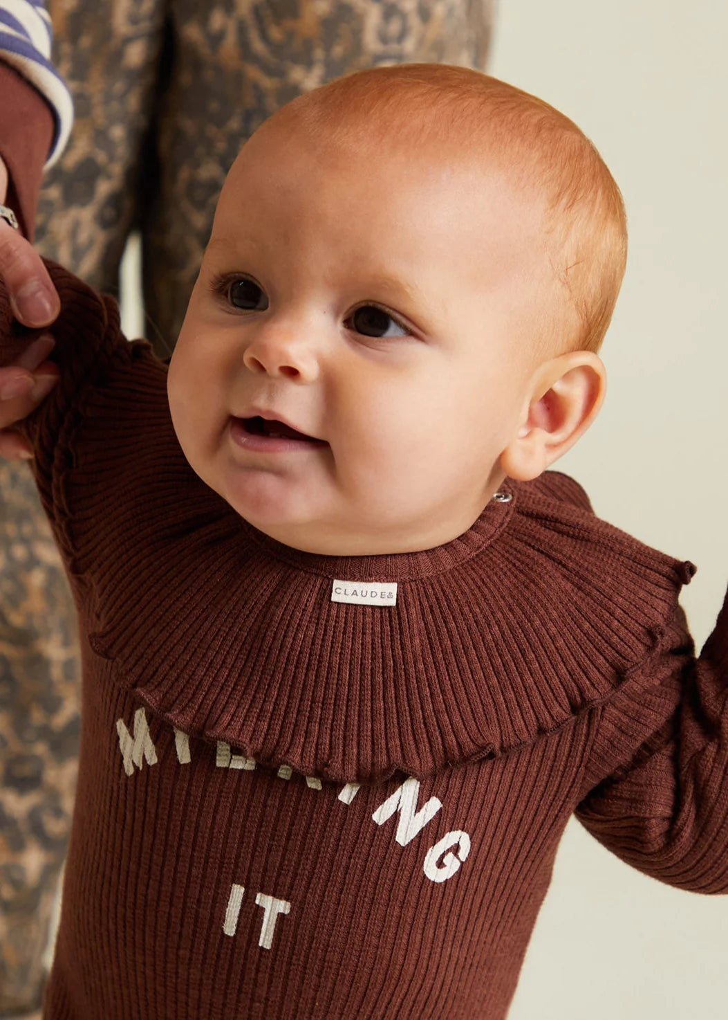 Bobbi Plum Collar Bib